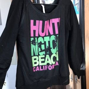 Graphic long sleeved shirt/sweater